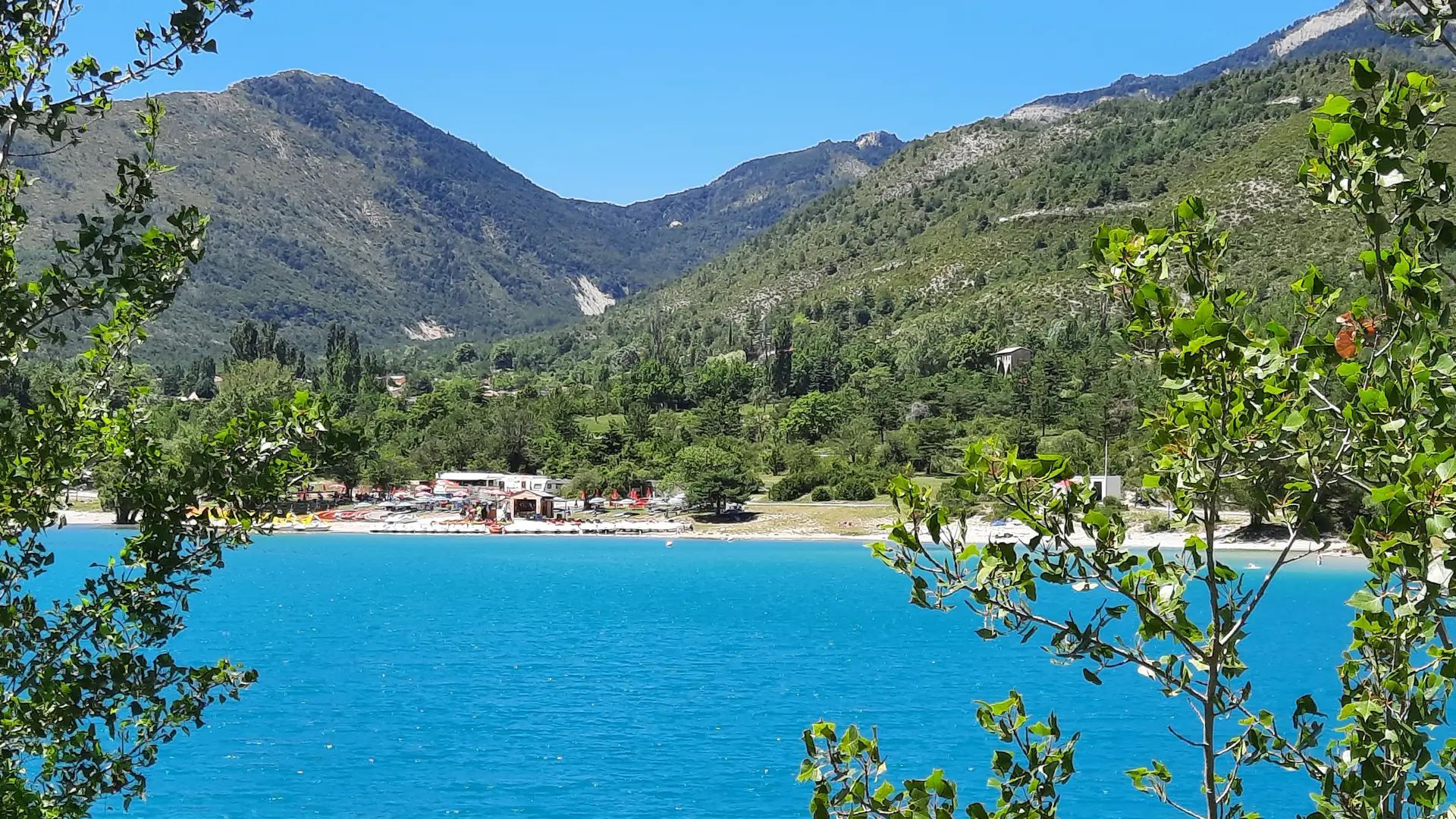 Lac de Castillon Base Nautique