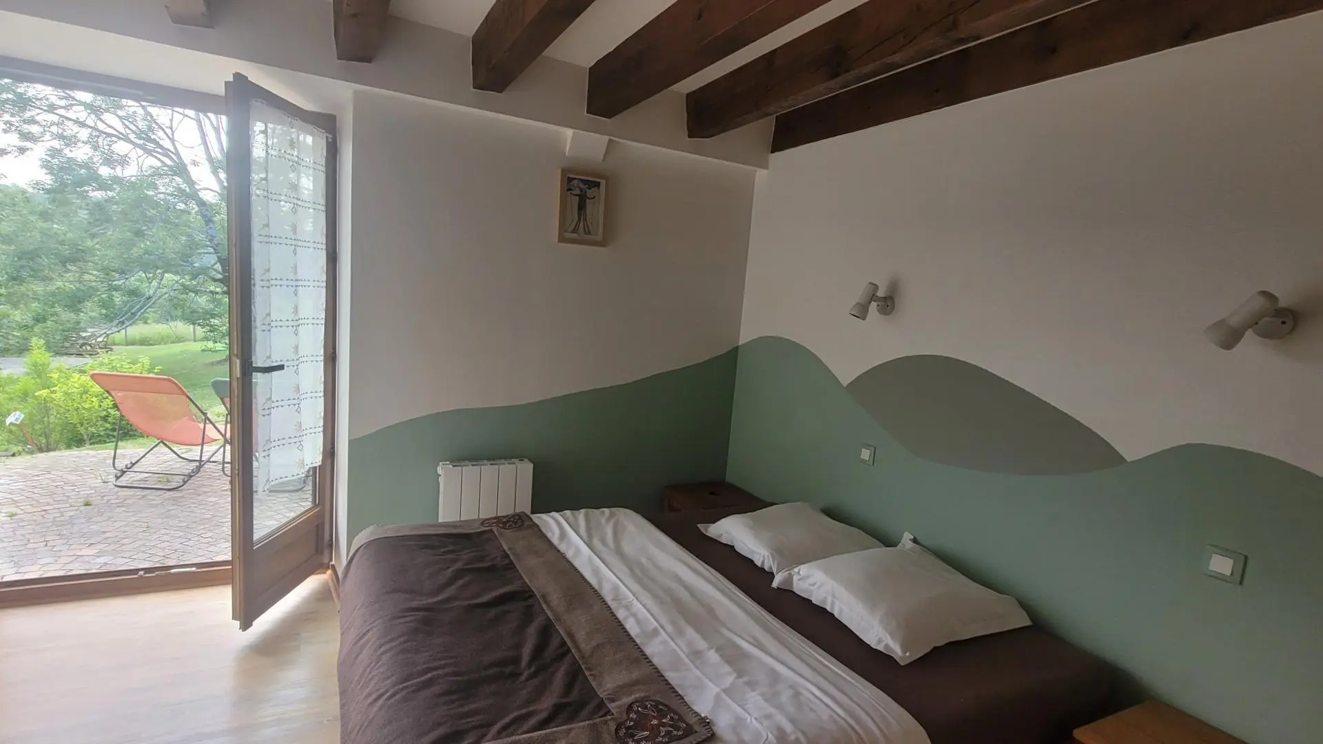 Chambre été de plain pied