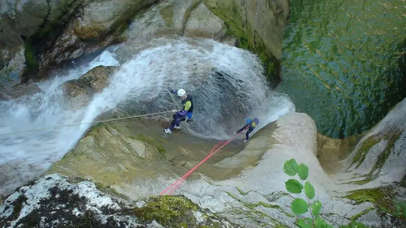 Canyoning Balme