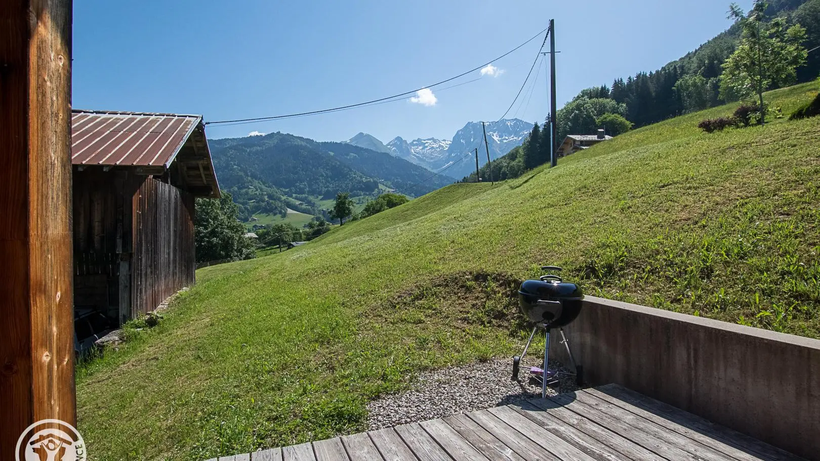 Le luxe, c'est la vue, l'espace et l'atmosphère de chaque saison.