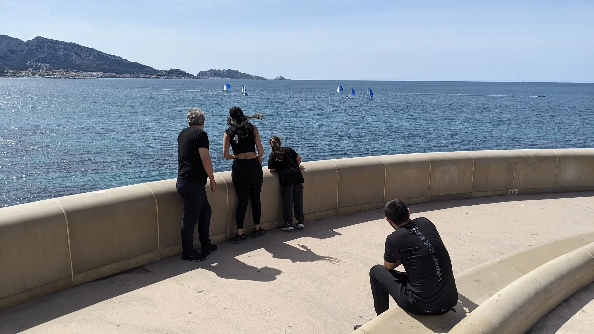 Spectateurs Corniche