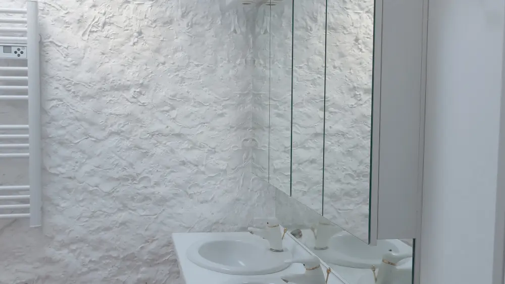 salle de bain gîte vigneron