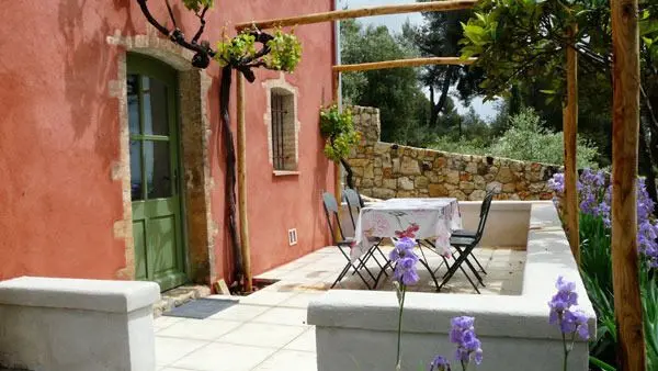 Terrasse Gîte Le Bastidon labellisé Gîtes de France Côte d'Azur Alpes-Maritimes à La Colle sur Loup