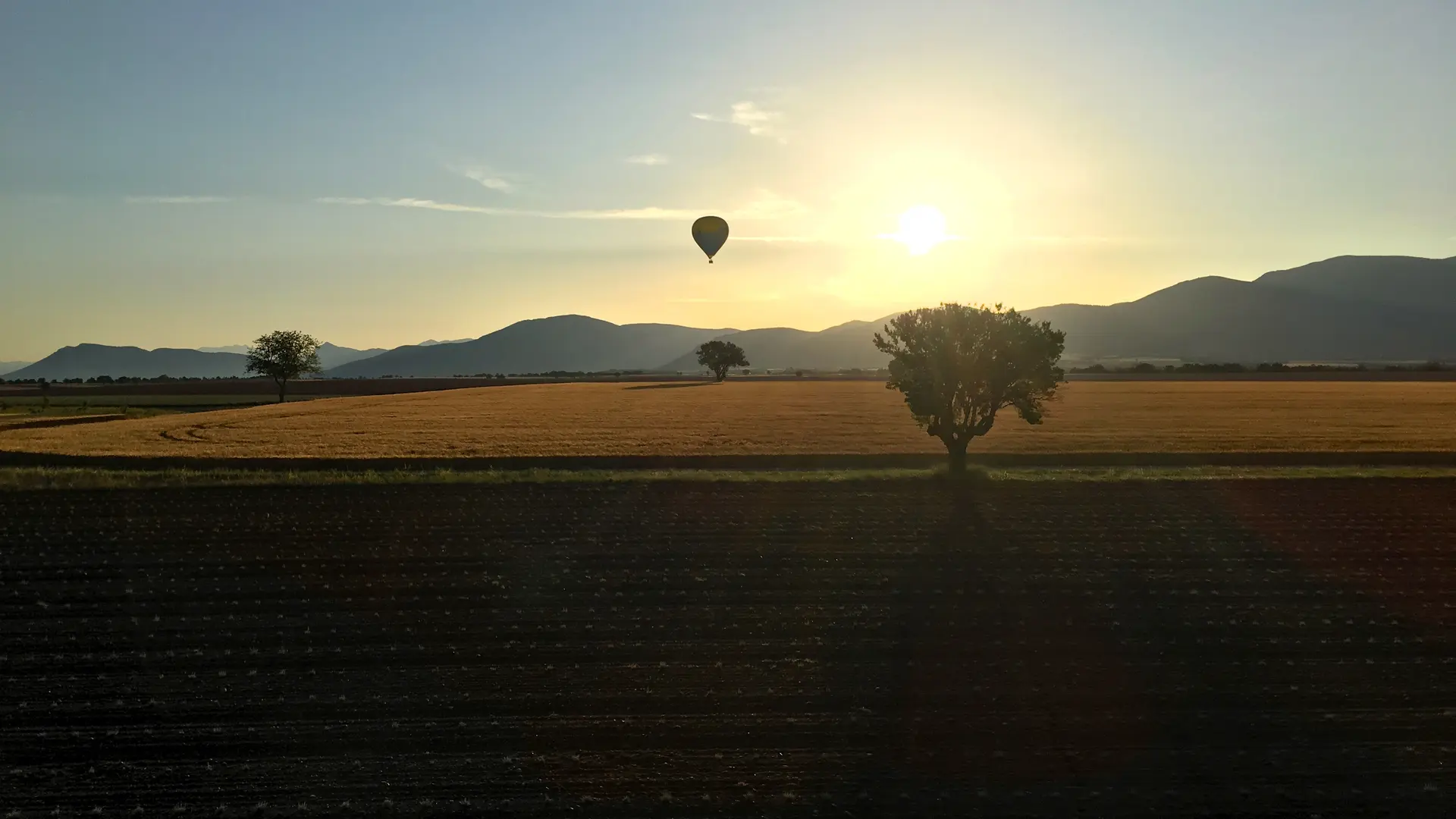 Vol en montgolfière