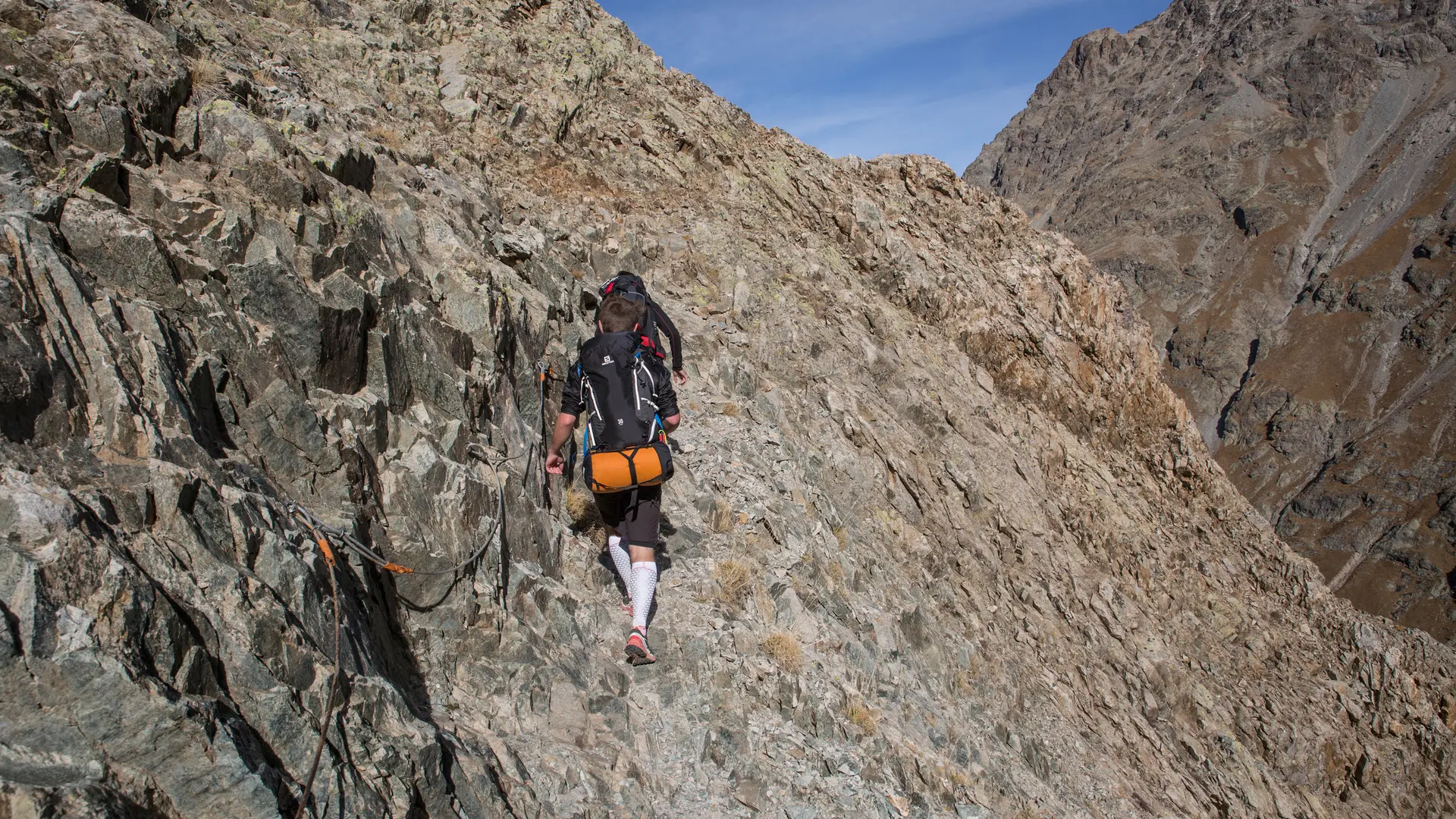 Chemin d'accès au refuge Adèle Planchard