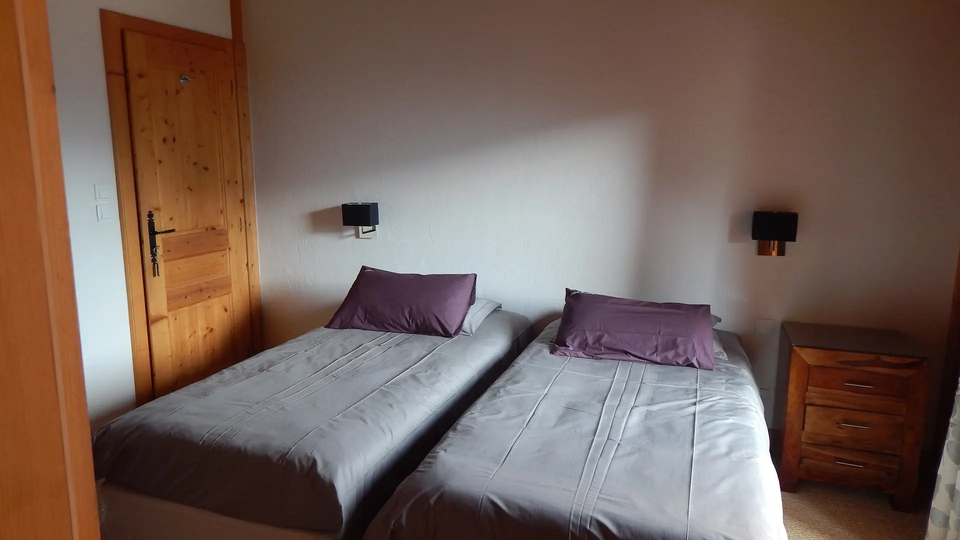 Chambre Mon Blanc - lit double ou 2 lits simples