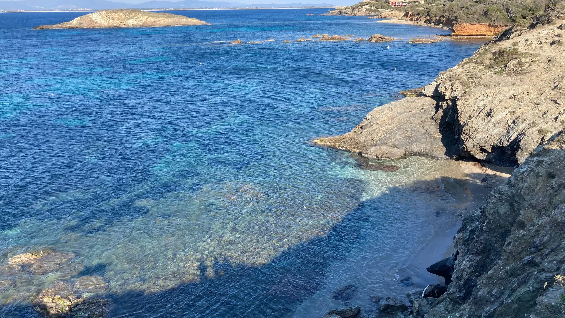 Plage sur la presqu'île de Giens