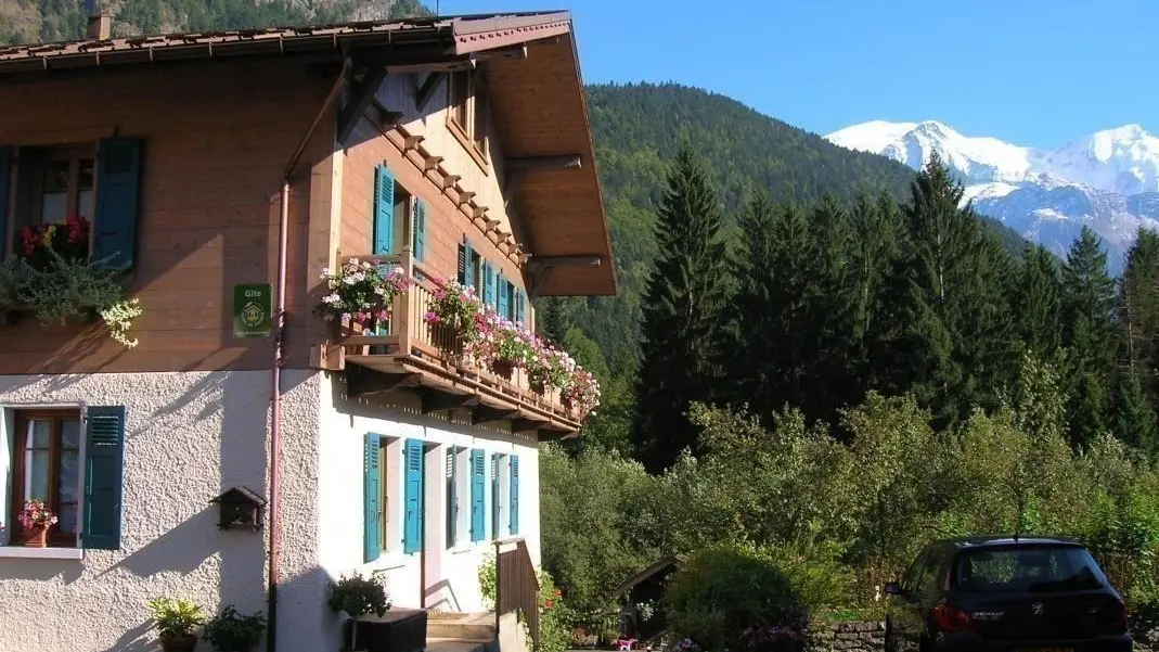 façade principale du chalet