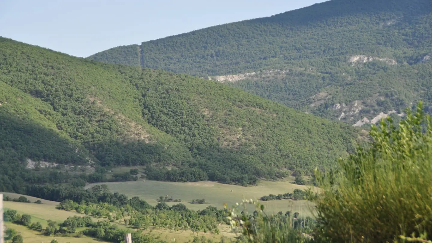 Vue sur la vallée