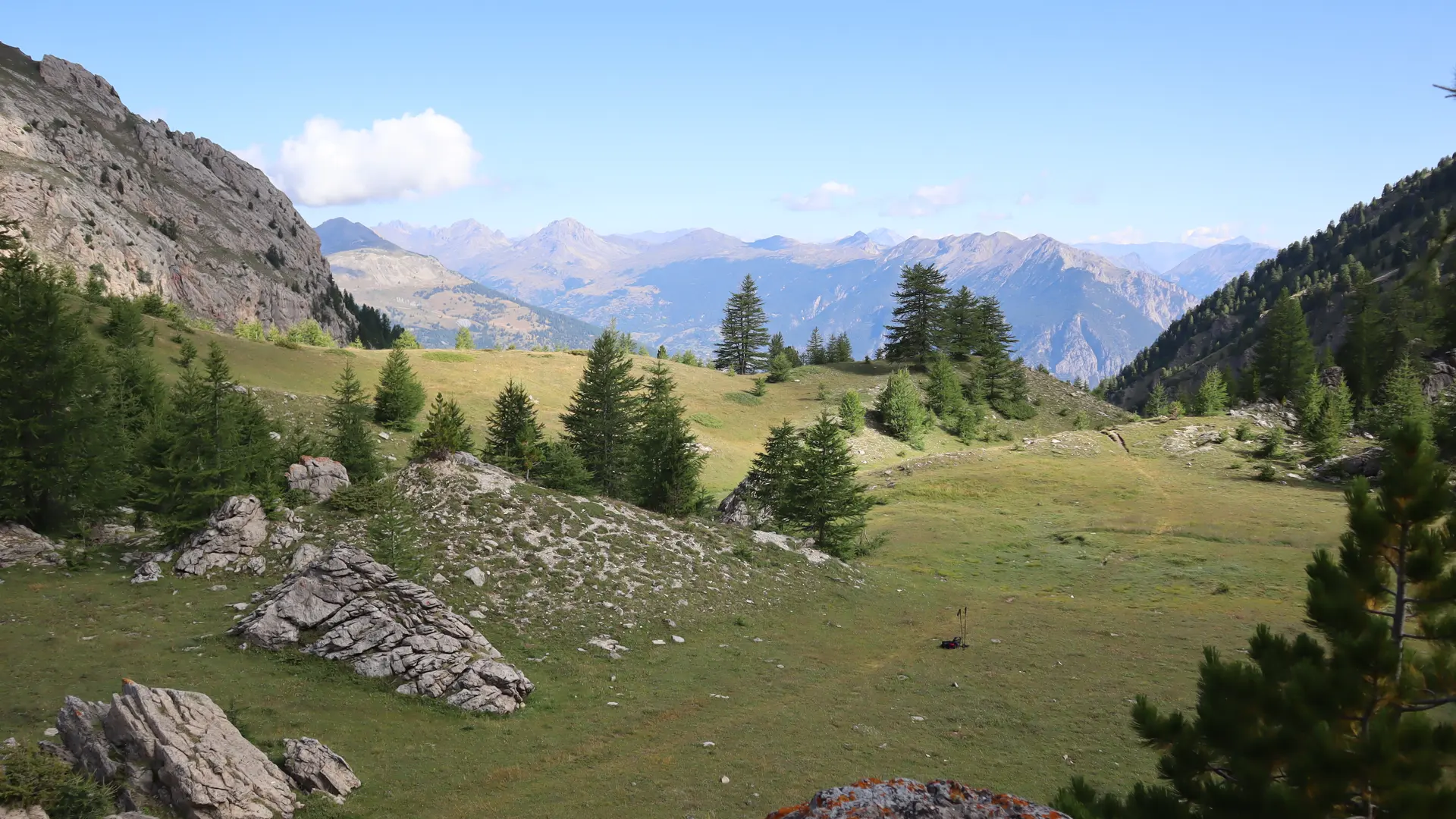 Vue depuis plan Vallon