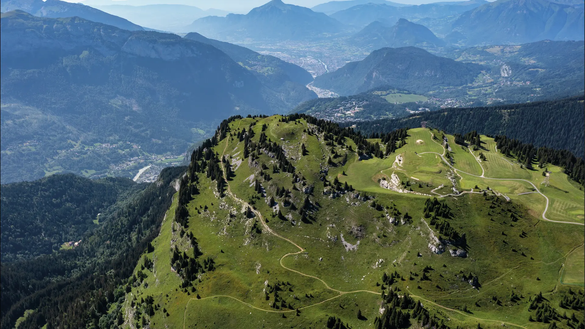 Vue sur la vallée