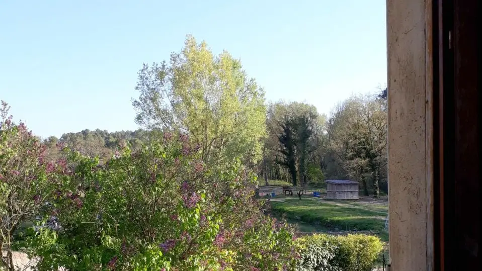 Vue depuis la fenêtre de la chambre des enfants