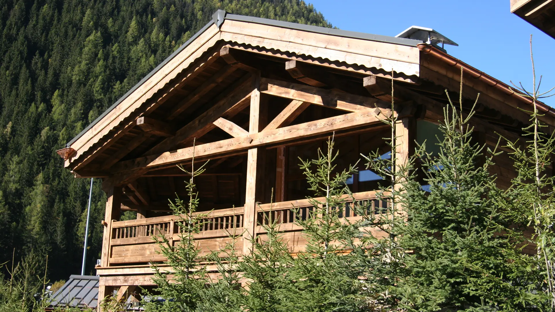 extérieur du chalet