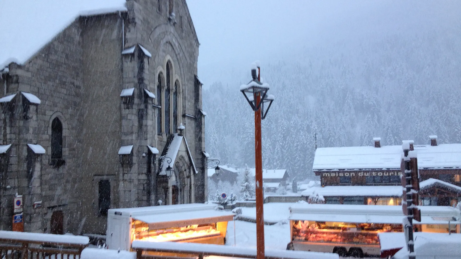 église hiver