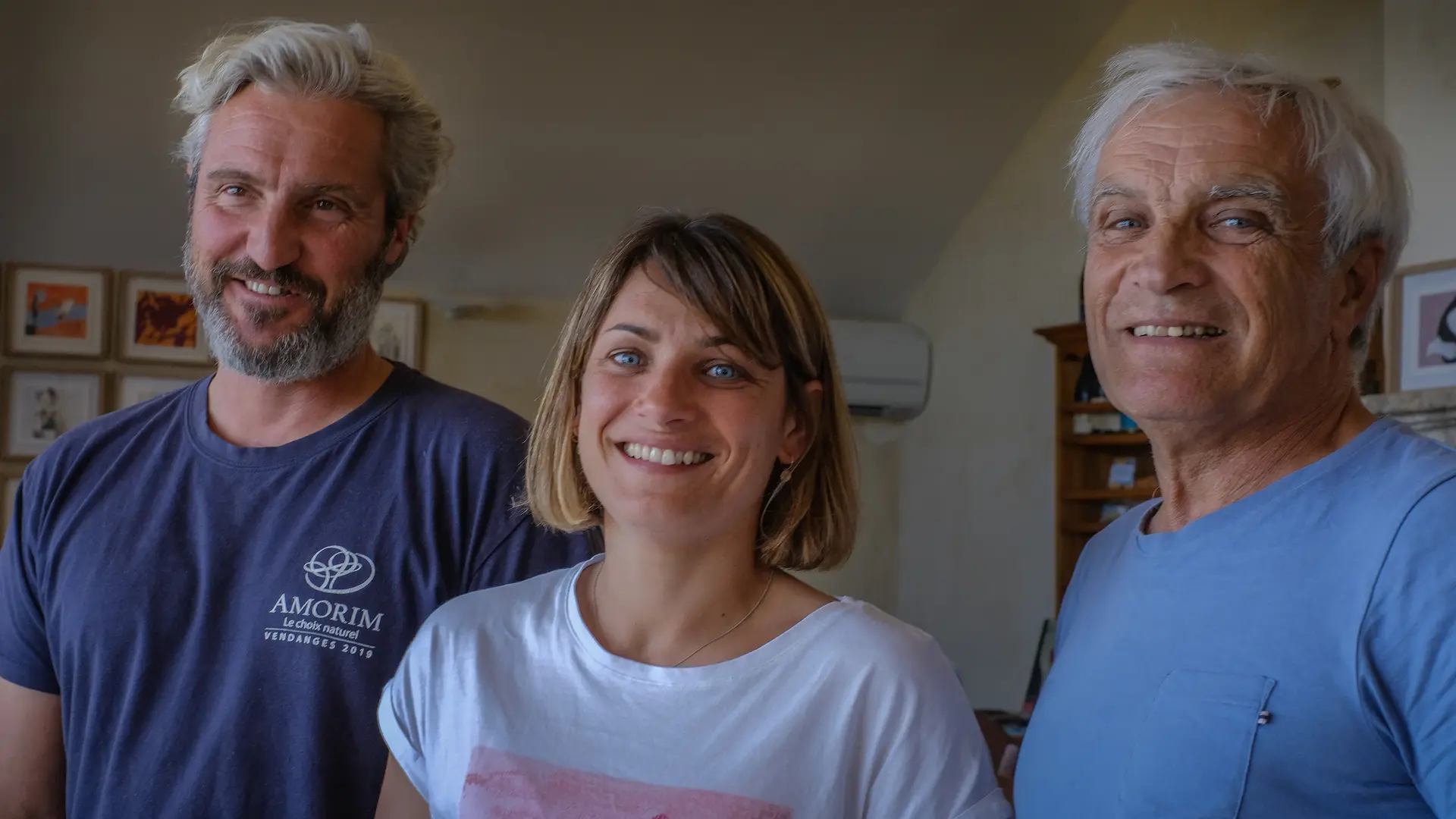 Thomas, Claire et Marcel