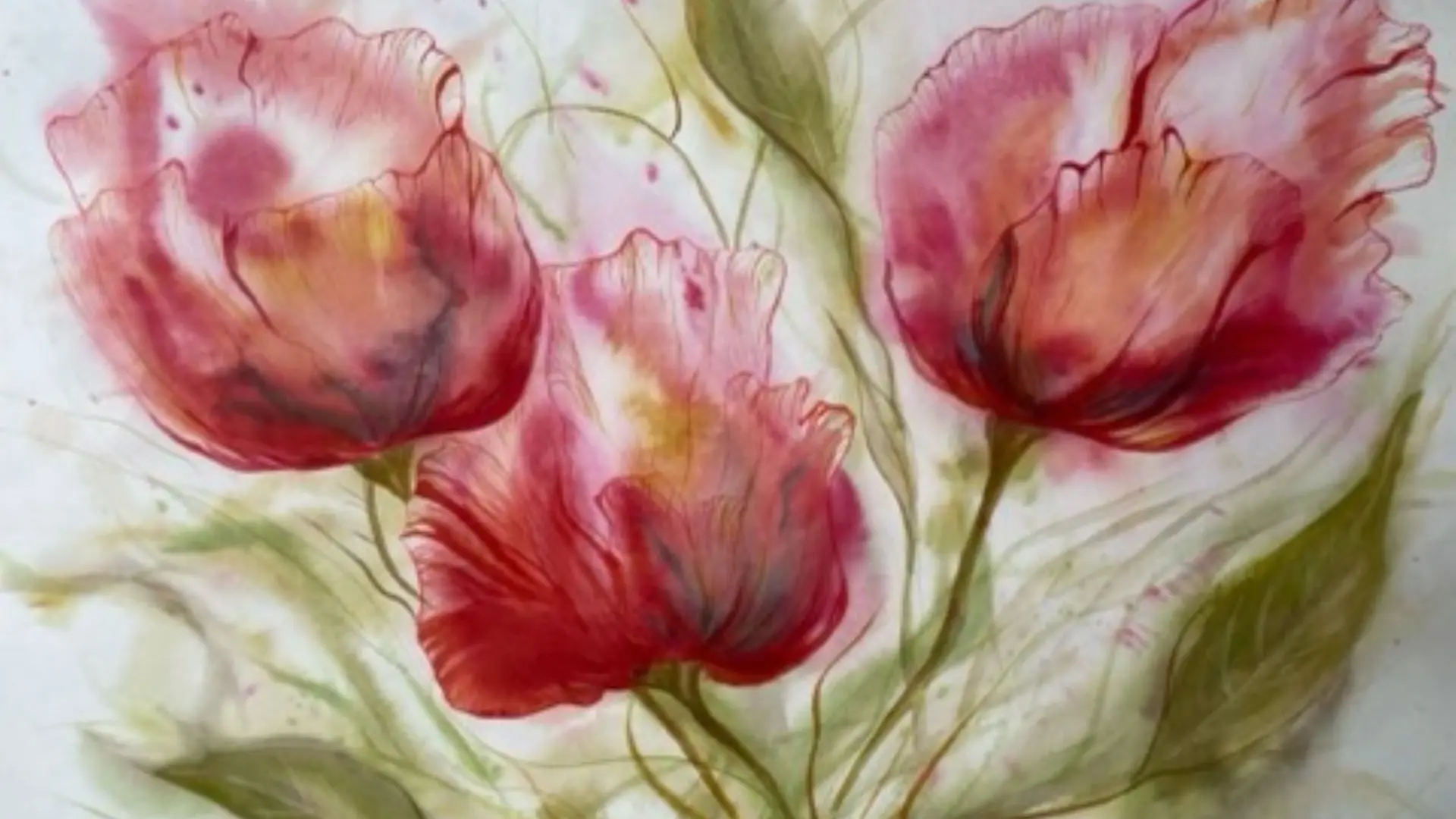 fleurs aquarelle