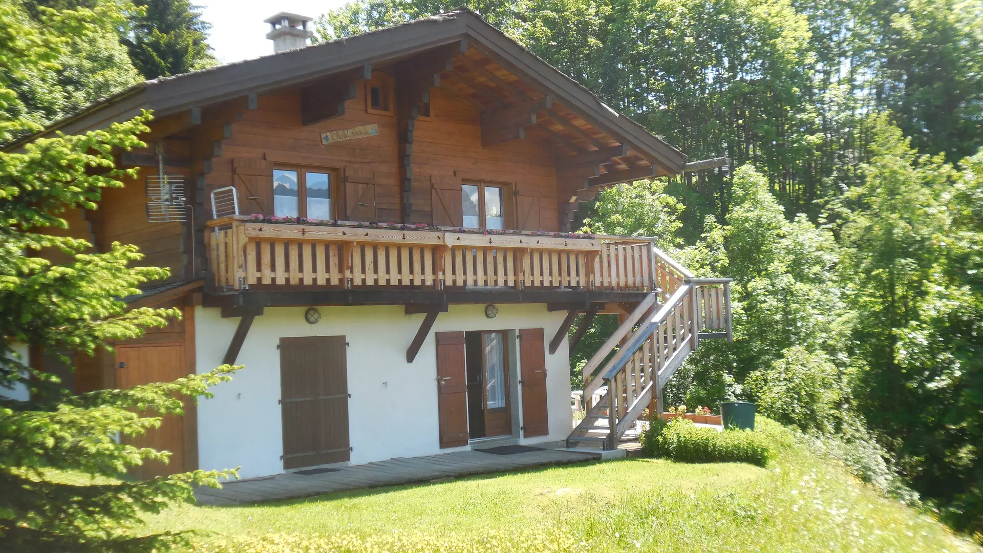 Eté - Photo du chalet