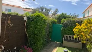 Jardinet vu depuis la terrasse