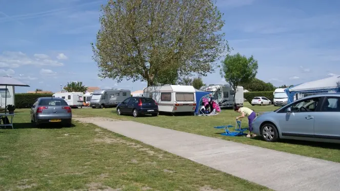 Pitches for tents, caravans and motorhomes