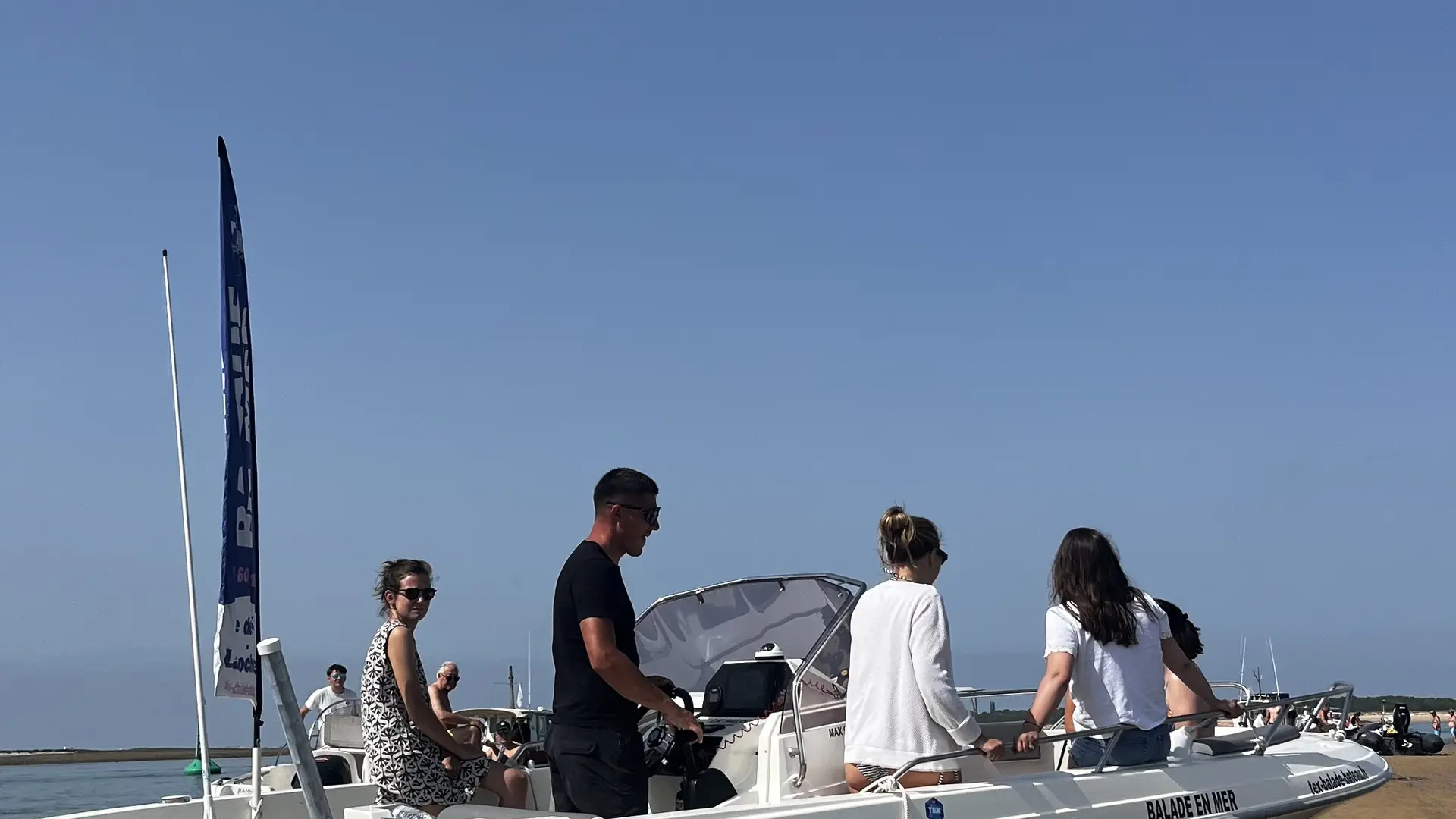 Balade en mer au banc du Bûcheron