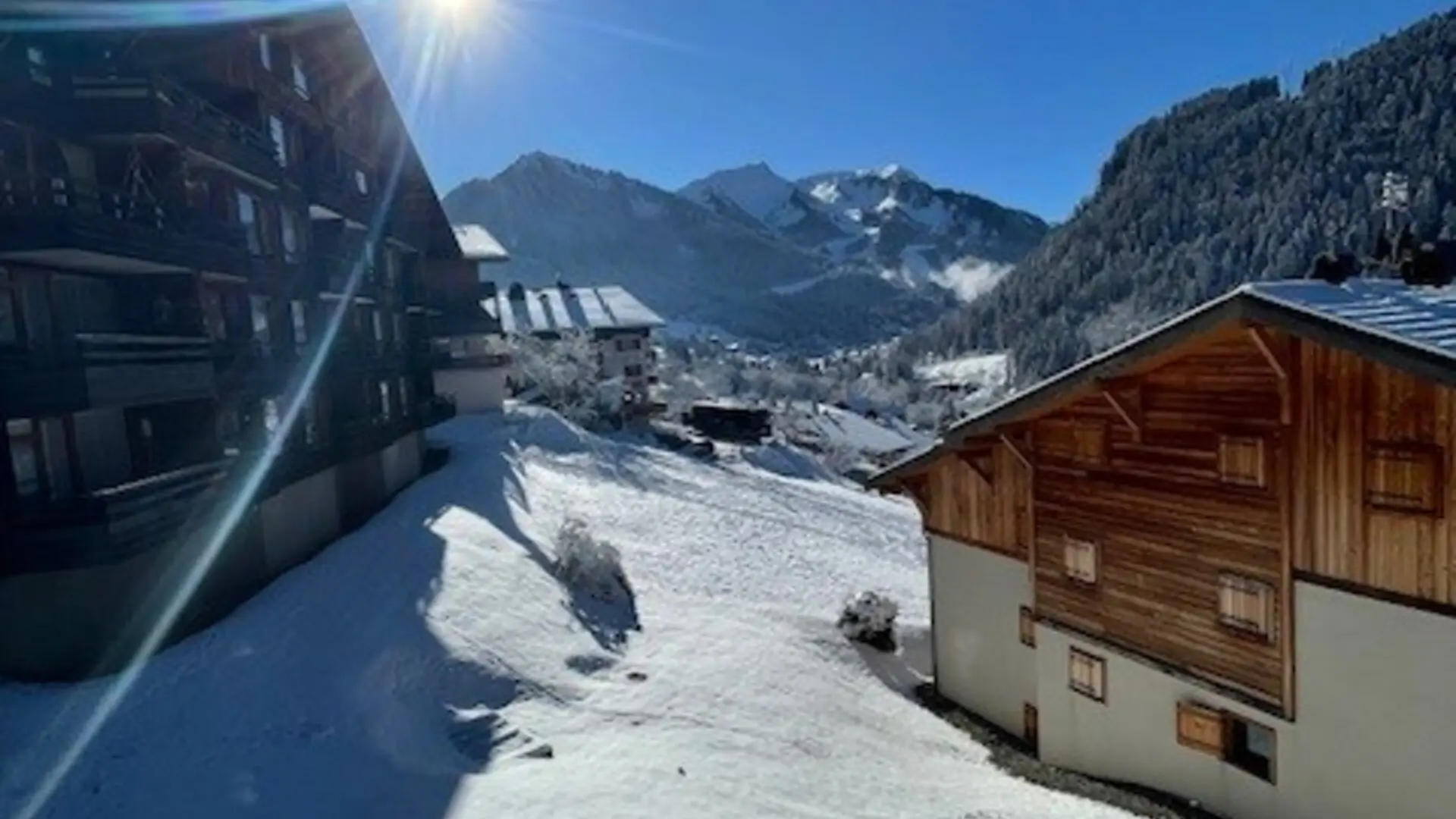 Vue hiver - Studio Val Pierre