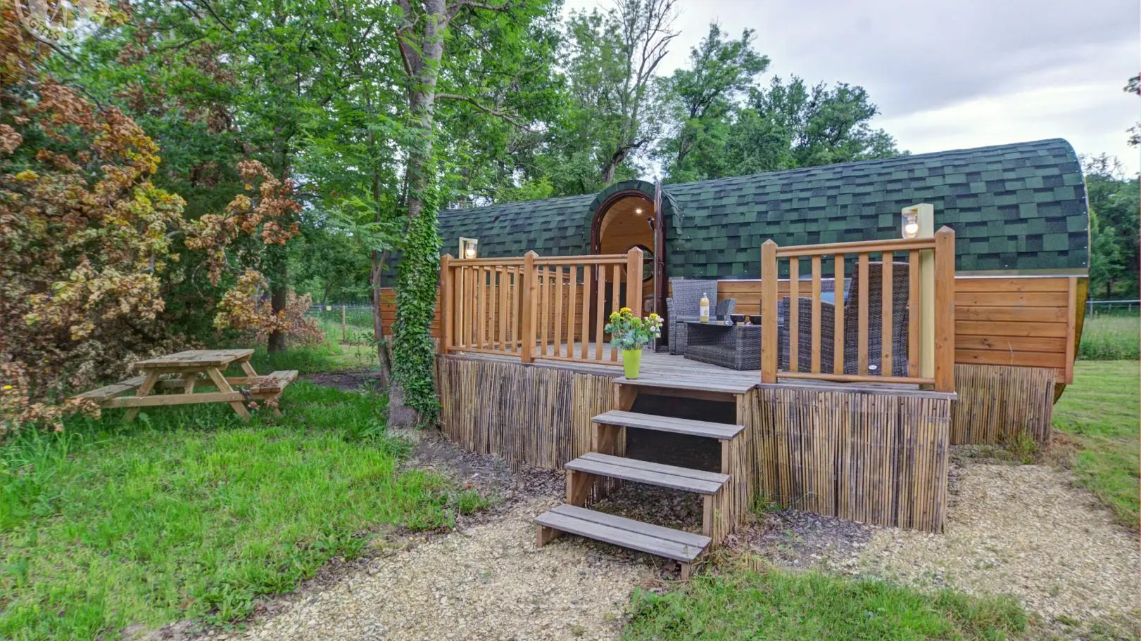 Possibilité de louer Le Tonneau Viticole (réf.1227).