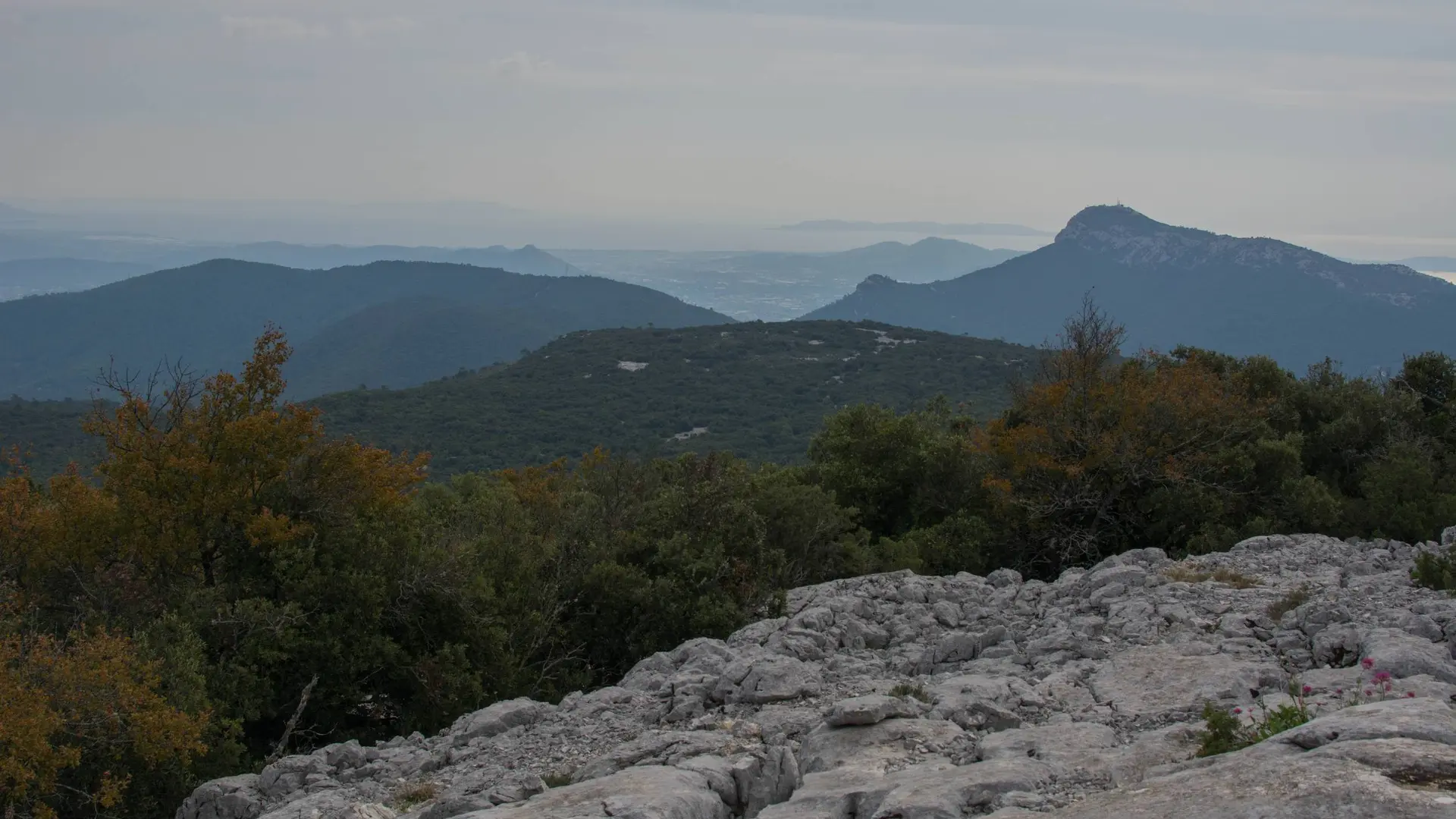 Mer Méditerranée depuis le Grand Cap