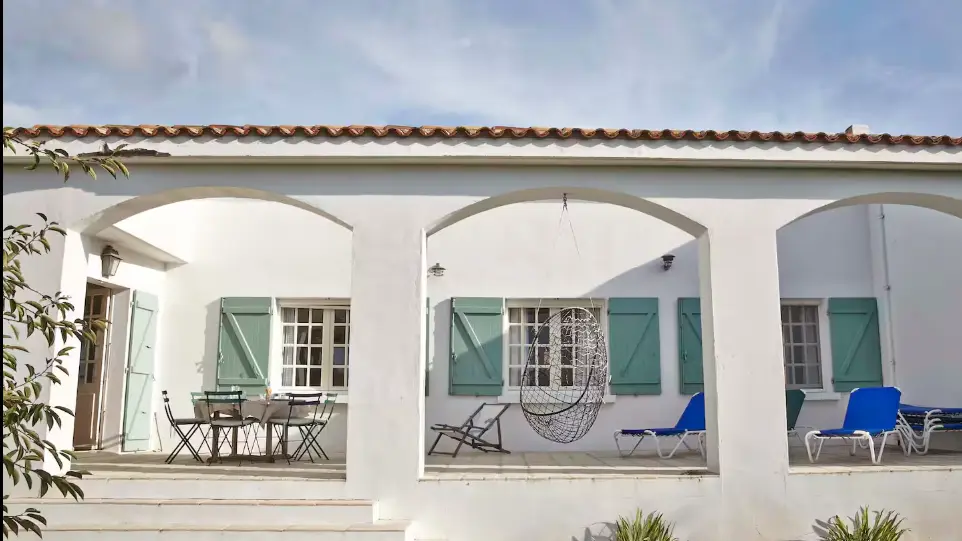 Terrace with outdoor furniture