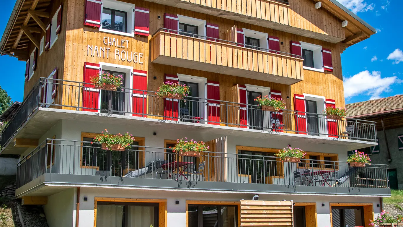 Chalet Nant Rouge aux Contamines Montjoie