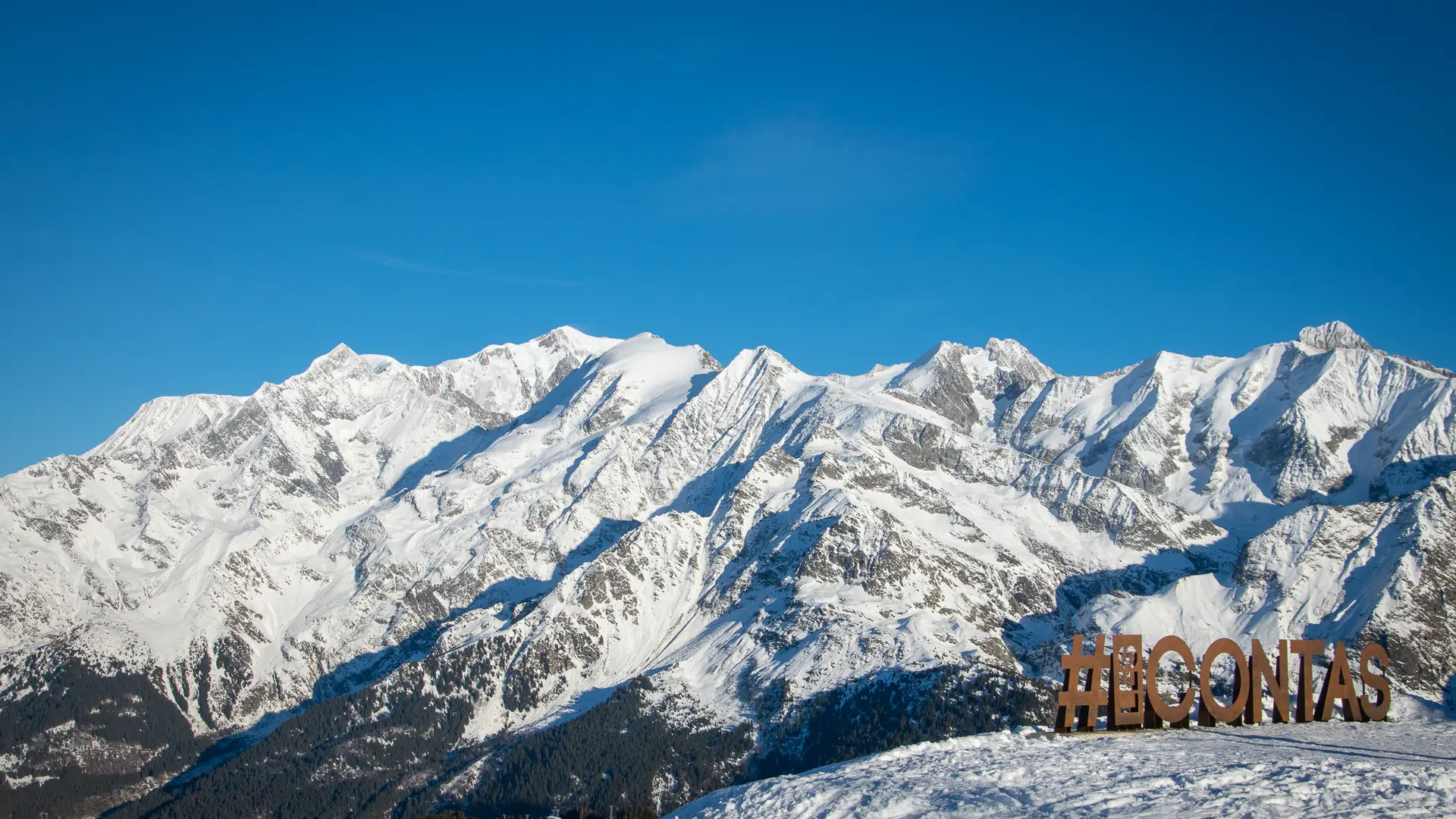 Le spot photo face au Mont-Blanc !