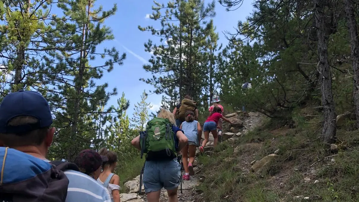 montée du sentier de gaudichart