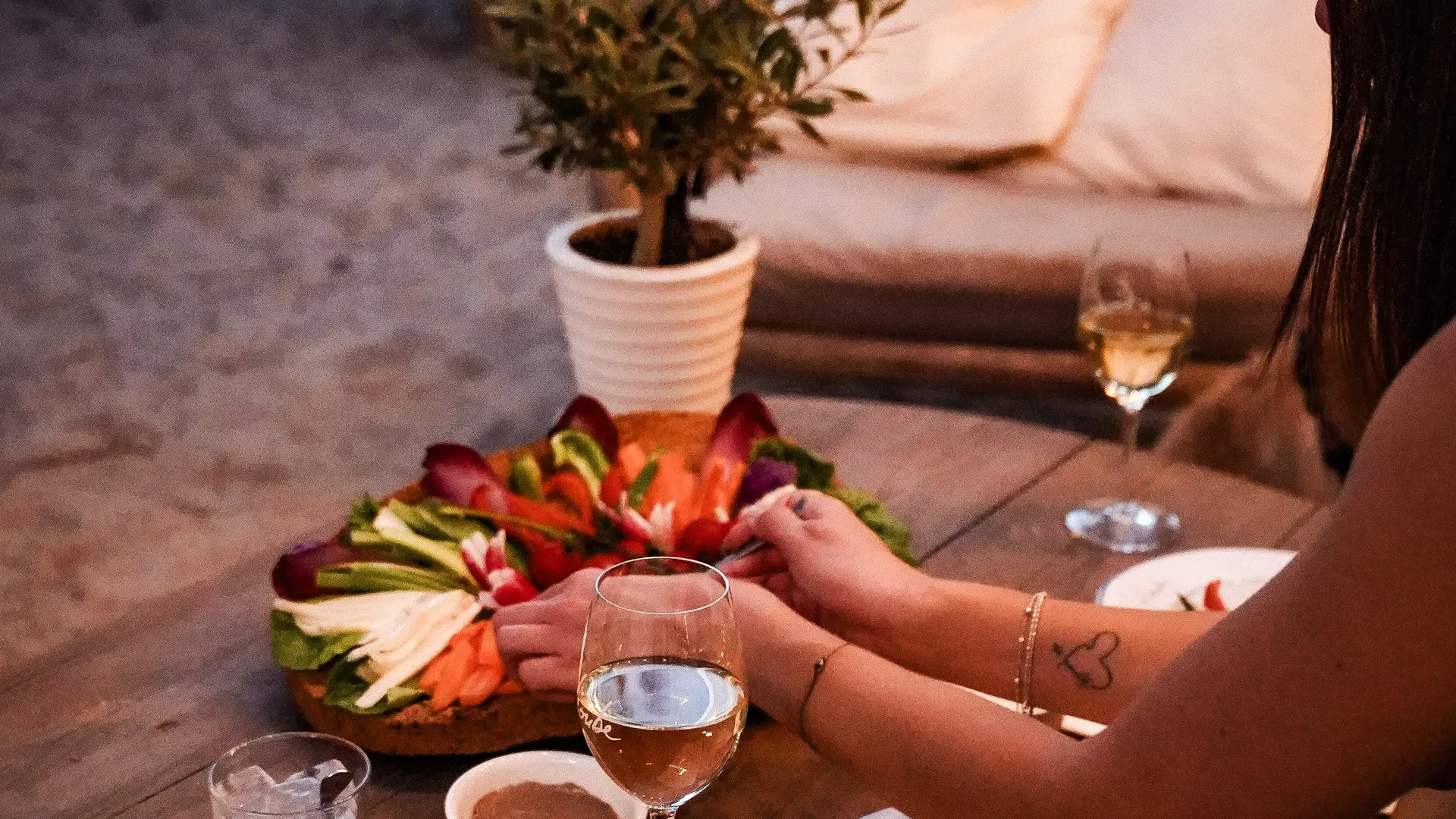 Apéro au Café Léoube
