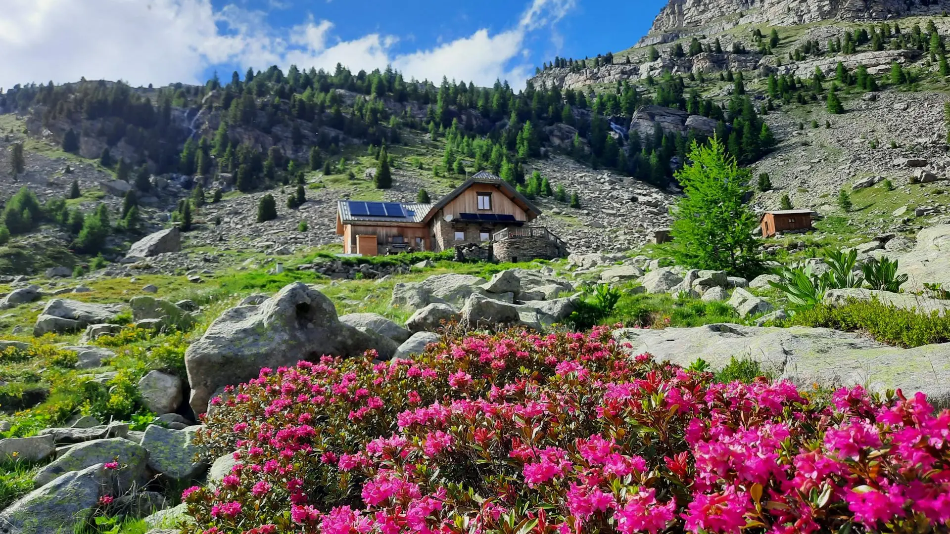 Le refuge de l'Estrop