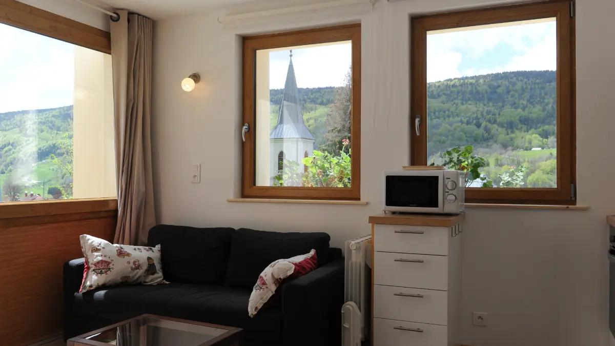 Gîte de La Pierre à Sel - Double orientation dans la pièce principale