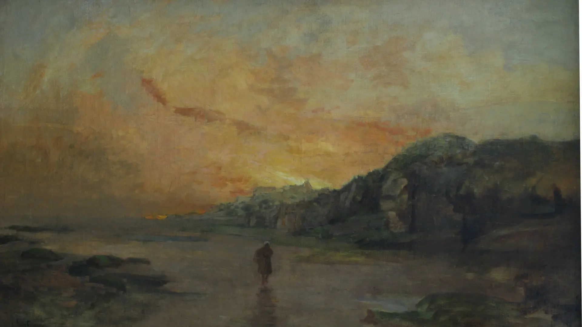 Coucher de soleil à Saint-Valéry-sur-Somme