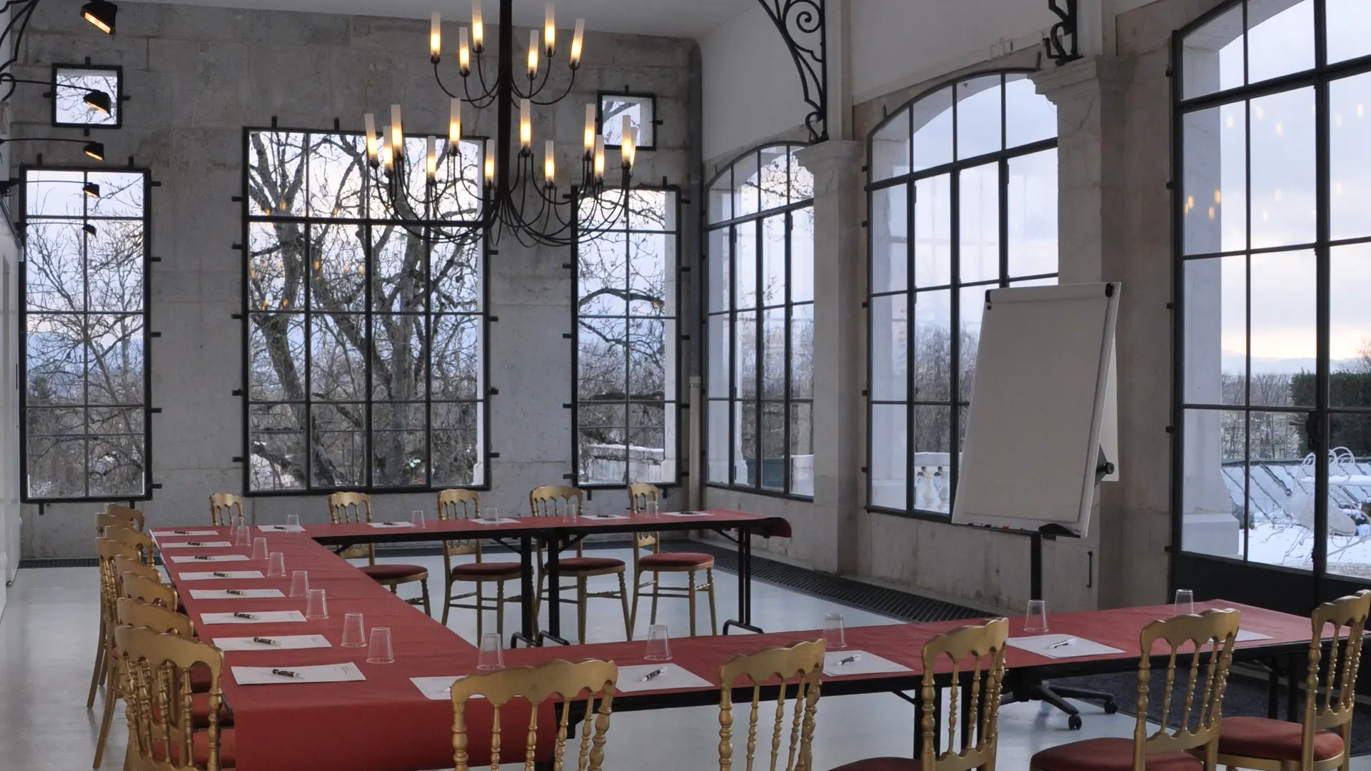 L'Orangerie configuration en U