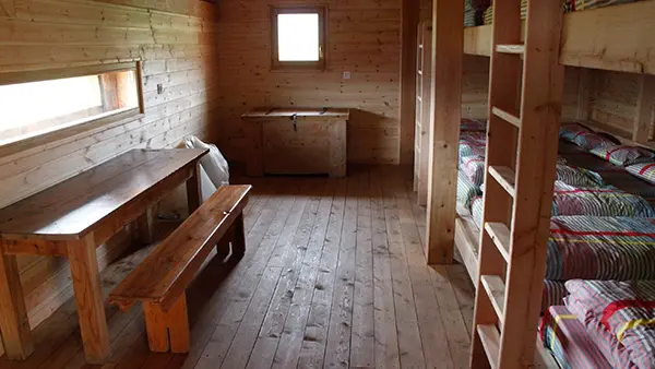 Chambre dans un refuge de Furfande