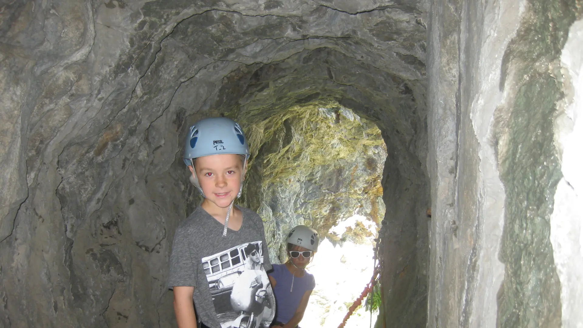 Le Grand Parcours des Mines du Grand Clot  en via ferrata