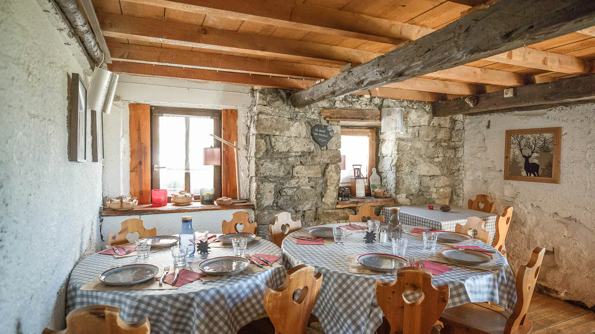 Salle intérieure Alpage Airon