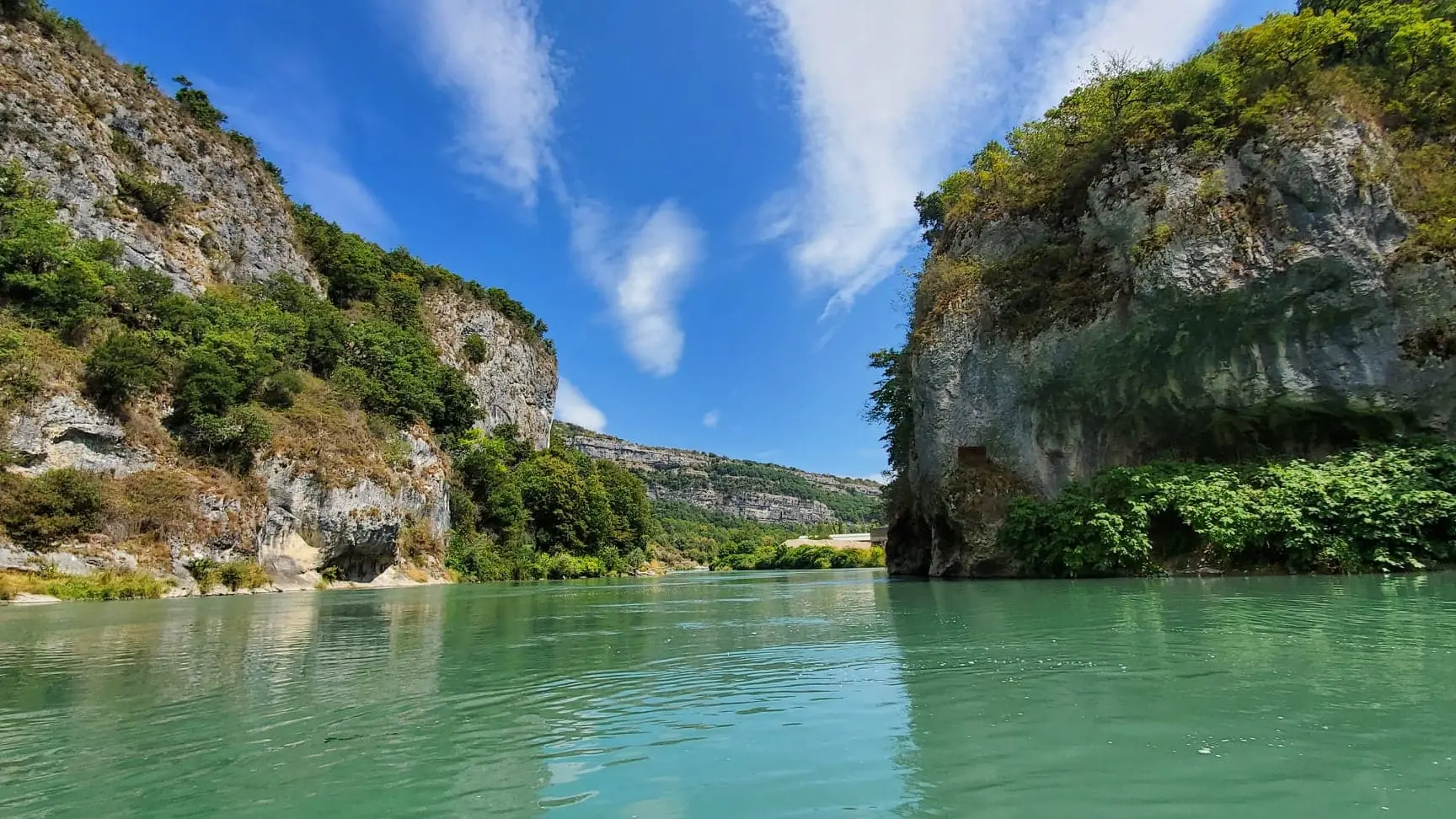 Descente en canoë des gorges de la Balme