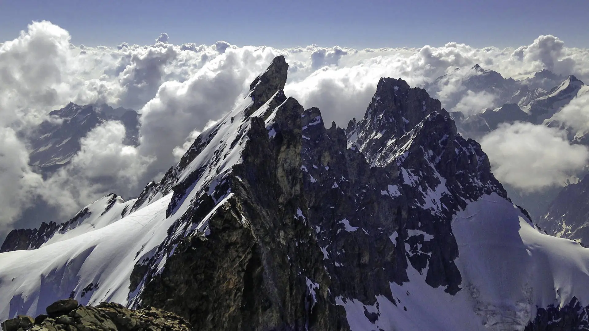 Alpinisme - traversée de la Meije