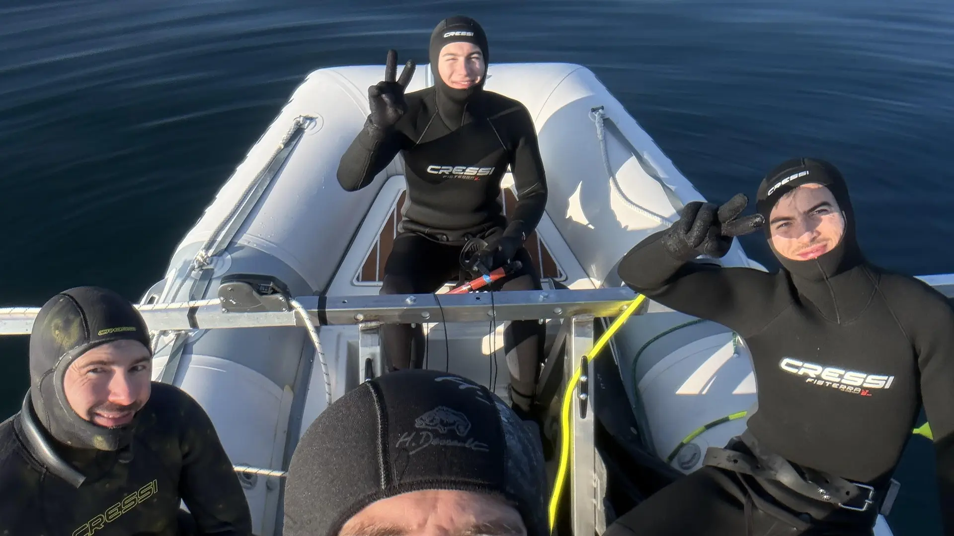 Sortie sur le lac