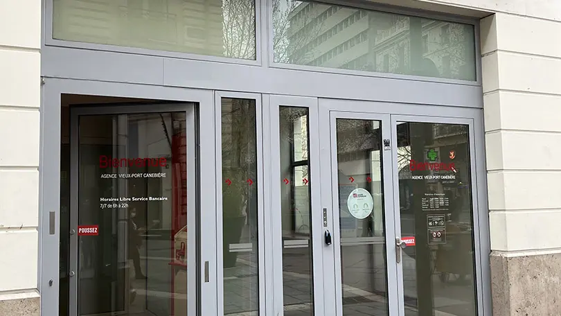 zoom sur la façade