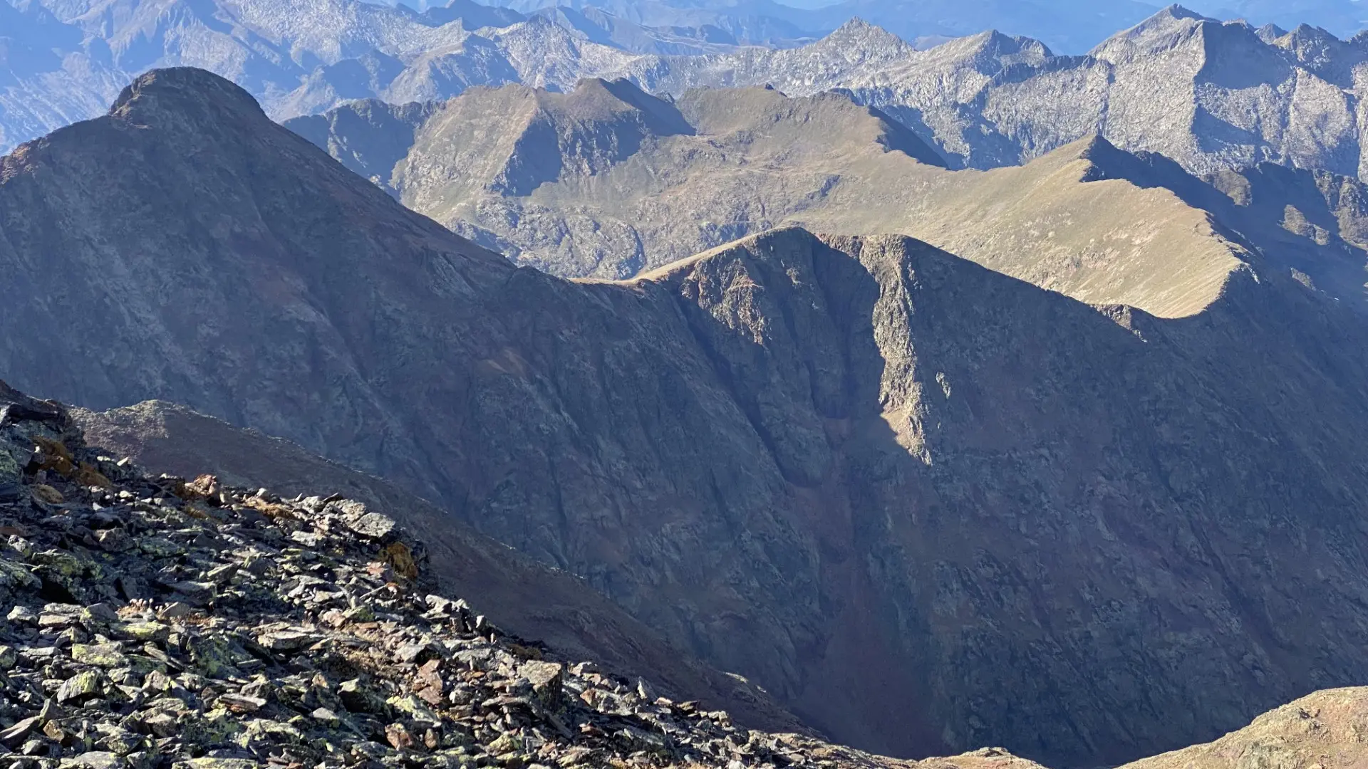 Vue depuis le sommet du Montcalm