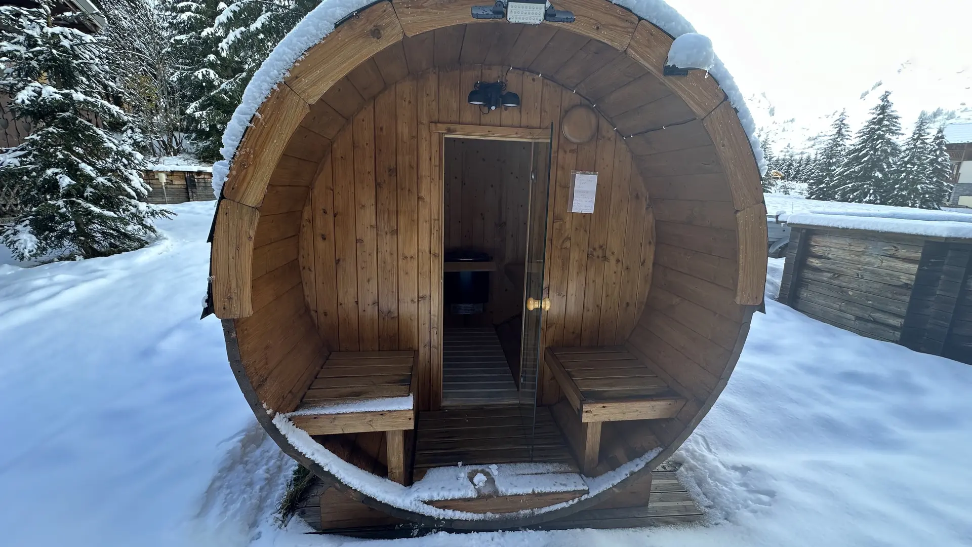 tonneau sauna