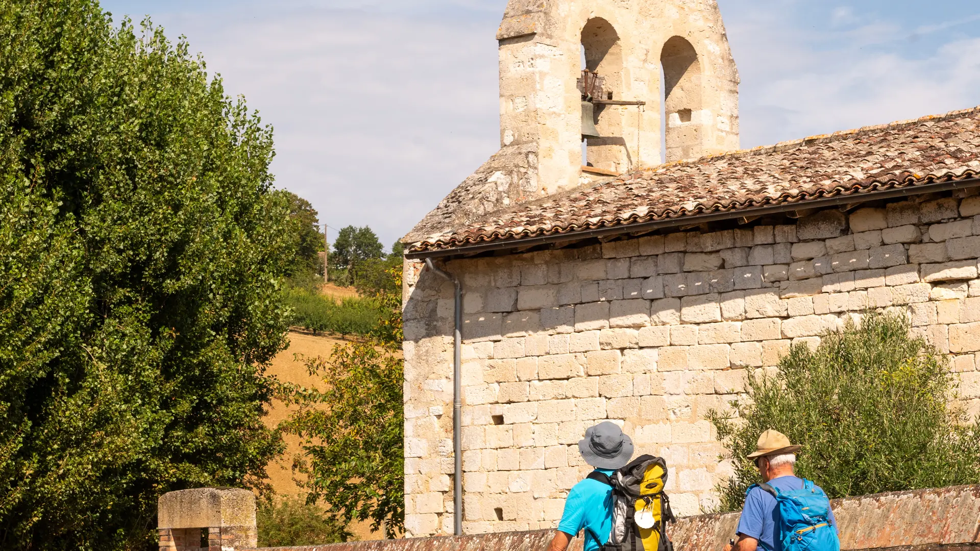 Vue extérieur de la chapelle Saint-Pierre d'Ax