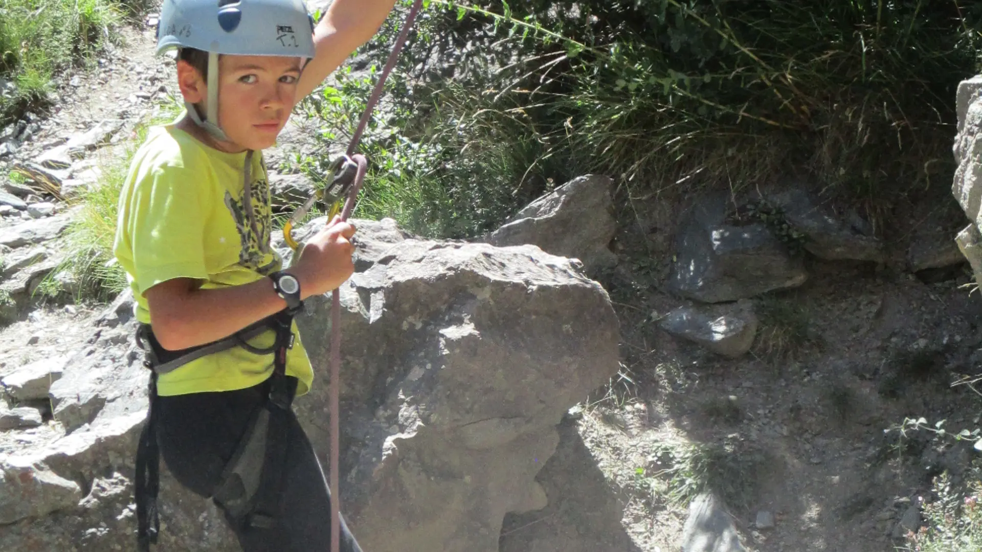 Cours d'escalade