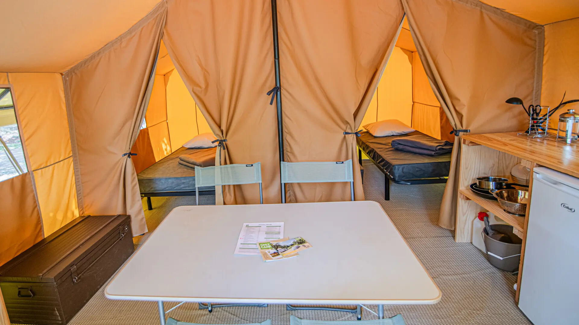 Intérieur Tente Ponza