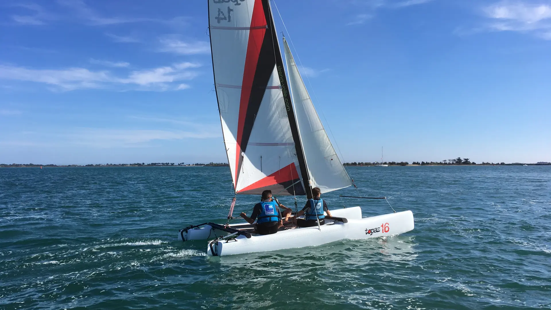 Catamaran 1er bords plus de 15 ans