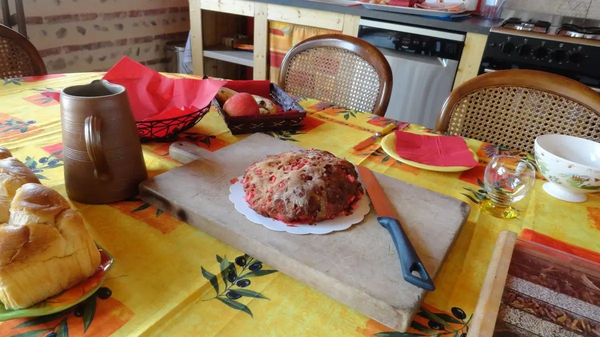 Ferme Passion Chambre Bugey - Petit-déjeuner